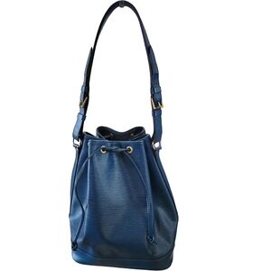 LV Noe GM Blue Epi Leather